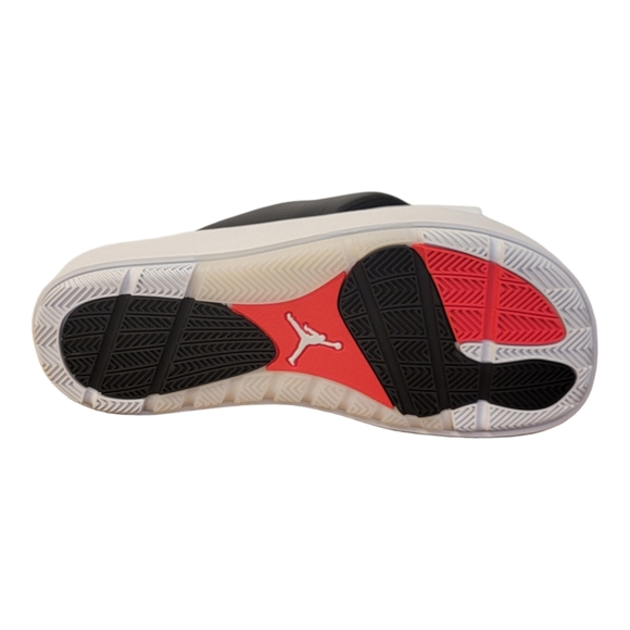 Women's Size 9 Jordan Sophia Slide Slippers 'Black/Off White' (DO8863-100) - Picture 13 of 16